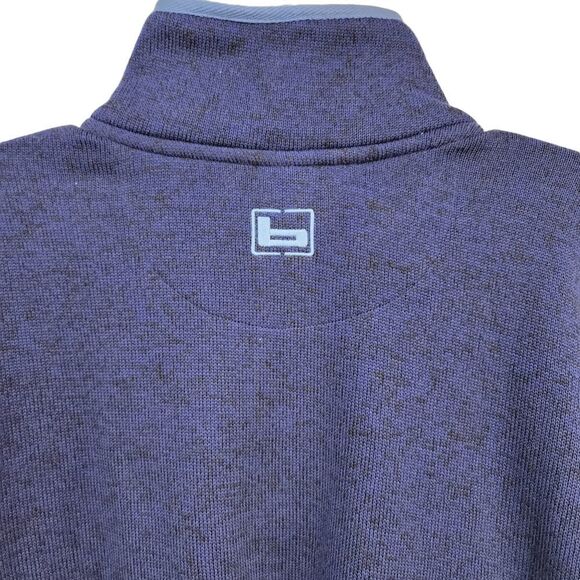 Banded Men's Heathered Fleece Quarter Zip Pullover - XL - Picture 7 of 7